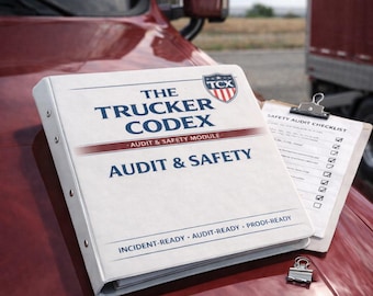 DOT Safety Audit Compliance System, Logs, SOPs and Checklists