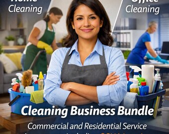 Cleaning Business Bundle: Commercial and Residential Service Agreements Including OSHA Logs in Editable Formats