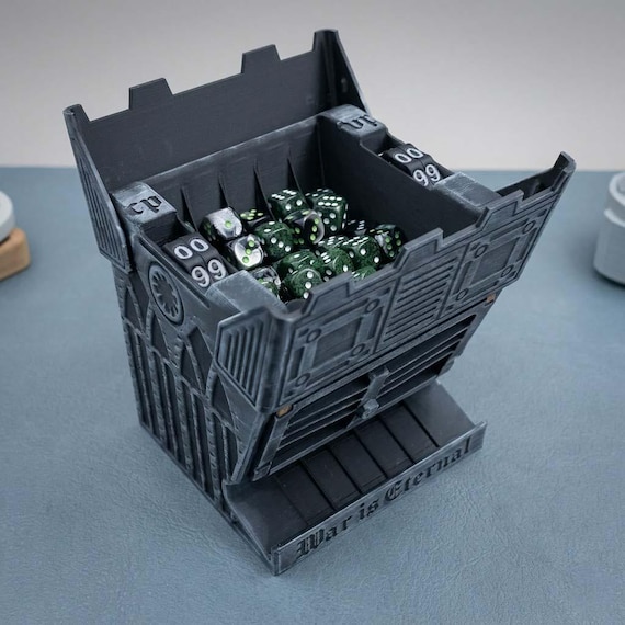 11th Warhammer Rapid Roll Dice Sorter (5 Dice in 1 Click), 40K Wargame Gaming Compatible
