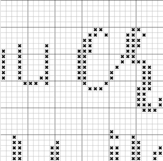 【希少！】Cross stitch letters BIBLE Cross Stitch Letters BIBLE!