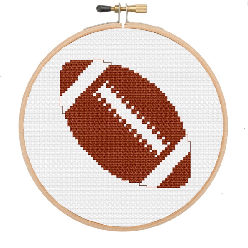 Football Cross Stitch Pattern Instant Digital PDF Download - Etsy