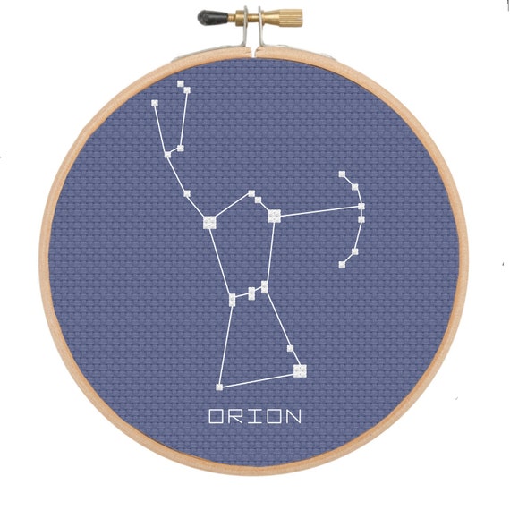 Orion Constellation Cross Stitch Pattern Instant Digital - Etsy