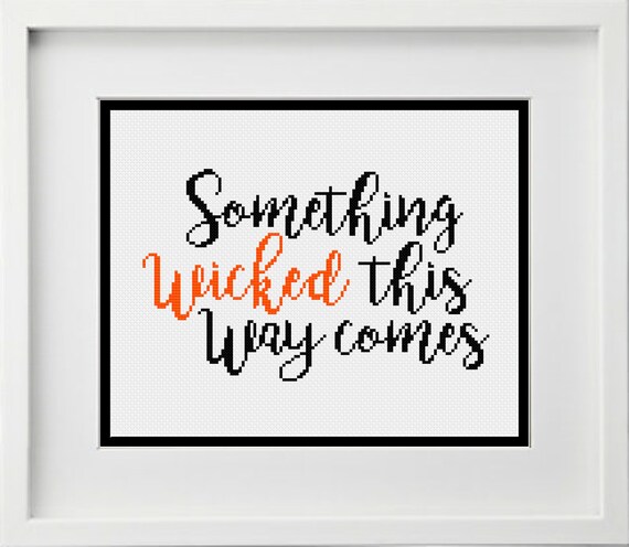 Something Wicked This Way Comes Quote Shakespeare Macbeth | Etsy
