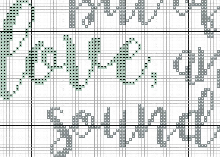 Bible Verse Cross Stitch Pattern 2 Timothy 1:7 "for God Has Not Given ...