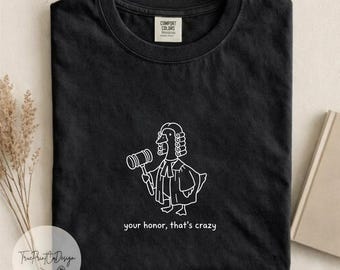 Goose Lawyer Comfort Colors Shirt Law School Graduation Gift Funny Silly Lawyer Gift Lawyer Tee Law Student Gift Future Lawyer Sweatshirt