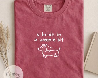 Bride Dog Mom Engagement Shirt, Future Mrs Comfort Colors Tee