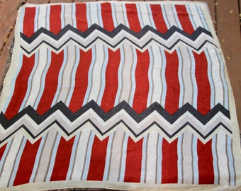 Women's Vintage silk scarf