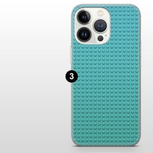 Building Block Toy Brick Phone Case, Elegant Print image 4