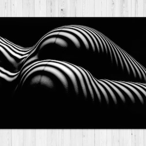 Beauty Fine Art photo - Shadows - Black and White print - Framed or Unframed print | HistoricPix