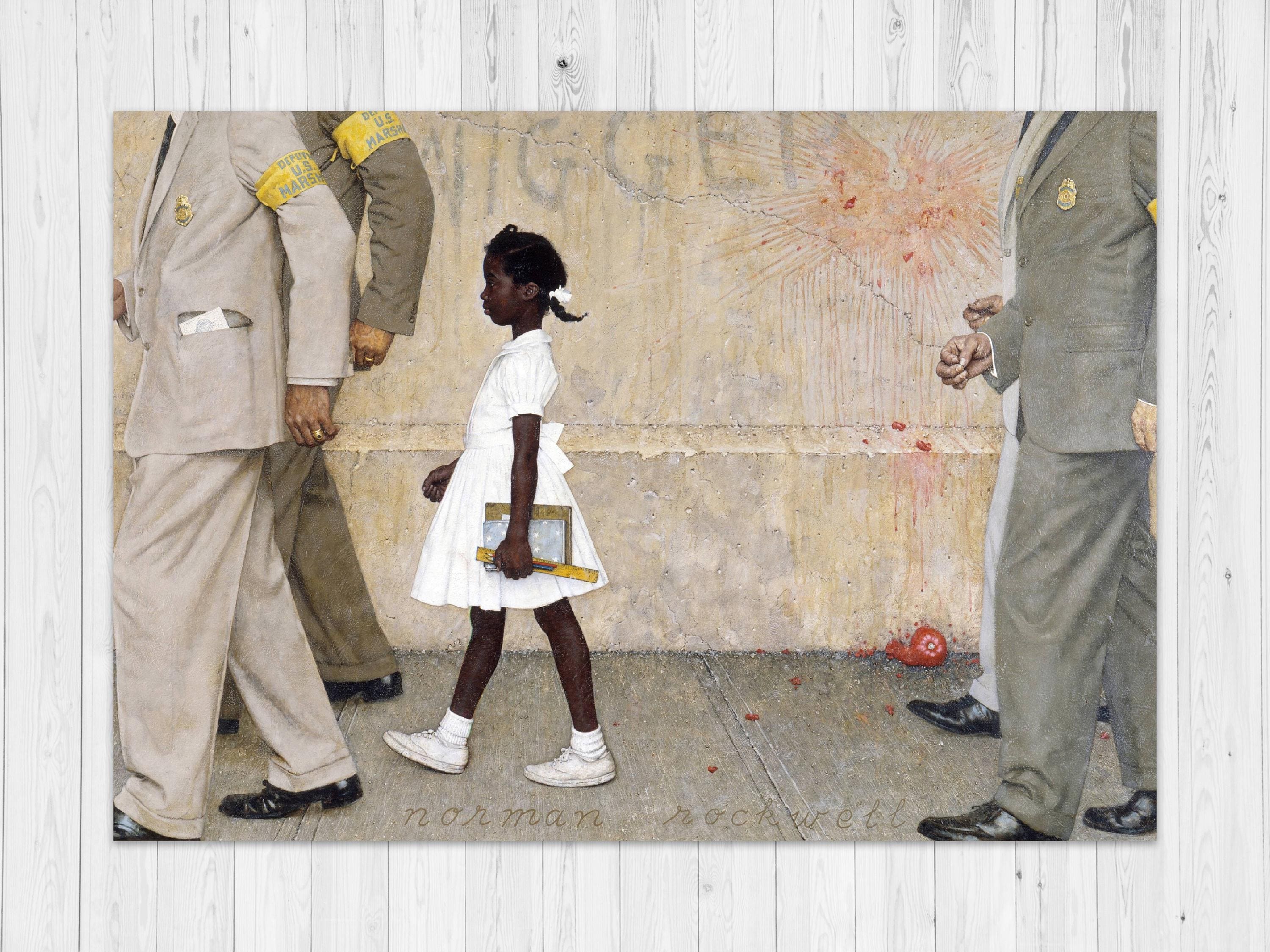Norman rockwell girl - Etsy 日本