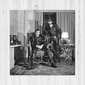 Photo d'art de Brian Ridley et Lyle Heeter par Robert Mapplethorpe | Impression encadrée ou non | HistoricPix