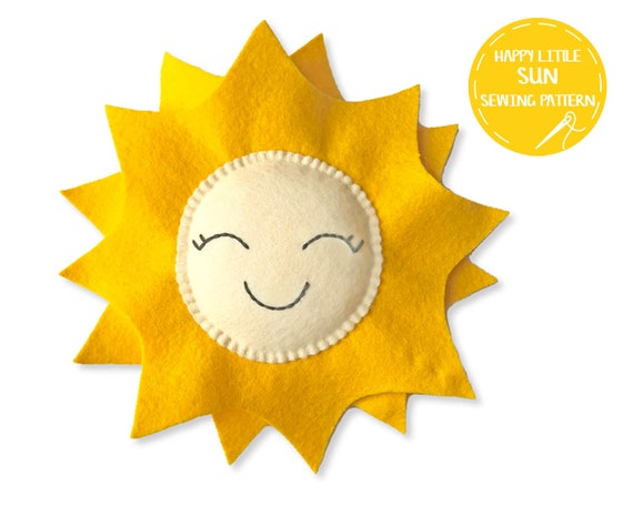 Happy Little Sun Sewing Pattern Easy Sewing Pattern Kawaii Etsy Happy Little Sun Sewing Pattern Easy Sewing Pattern Kawaii Etsy