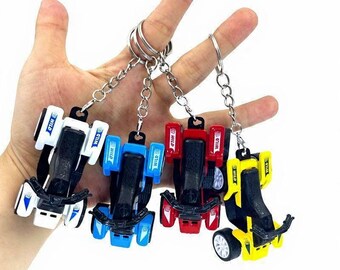 1971 Diecast Car Keychain: Alloy Metal Toy Model for Collectors