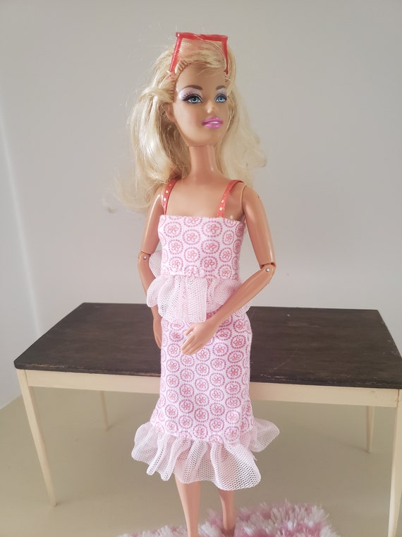 barbie with red heart dress