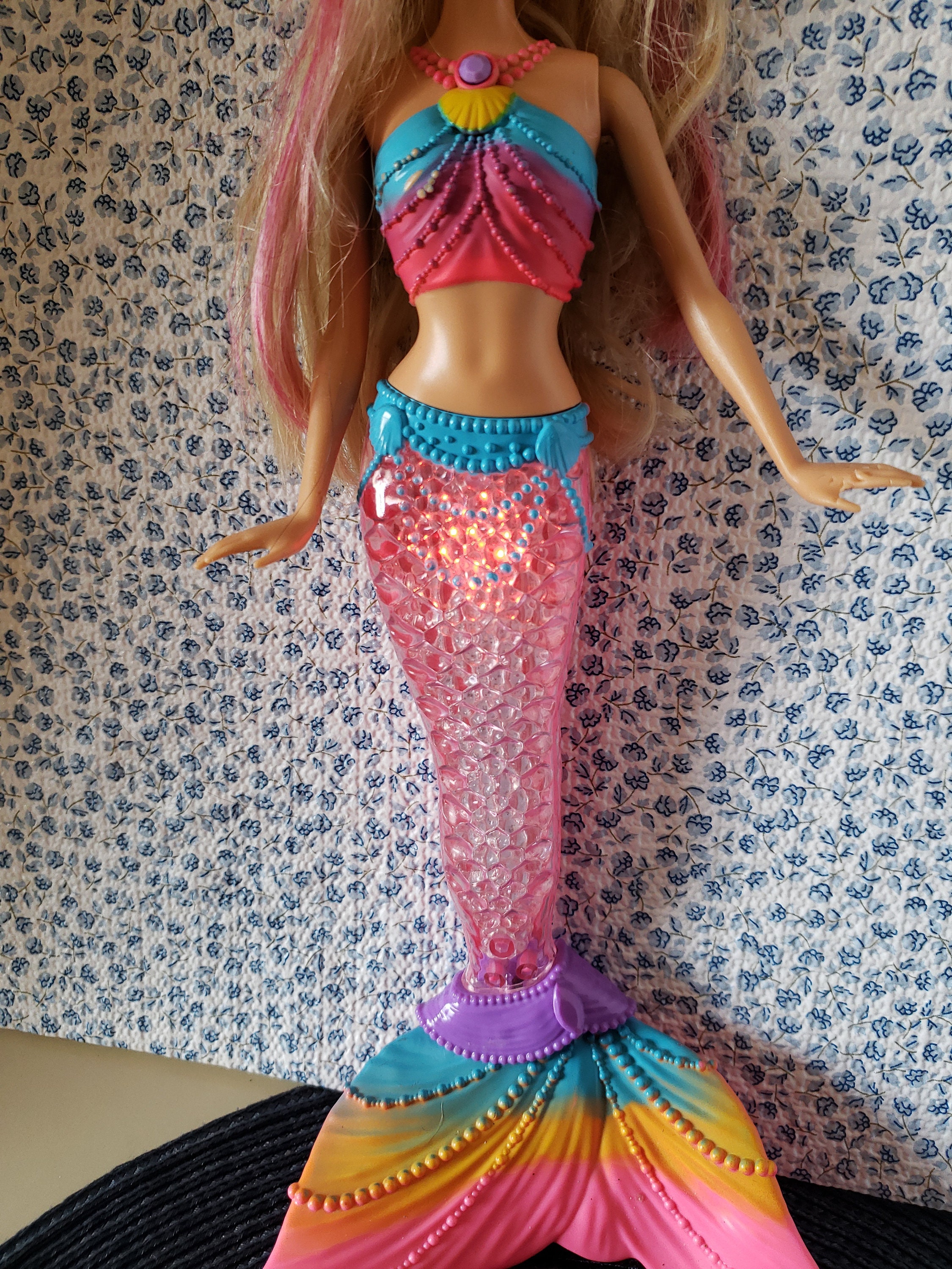 Mermaid Rainbow lights Barbie doll dreamtopia rainbow cove | Etsy