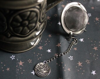 Cheshire Cat tea ball loose leaf infuser strainer Alice in Wonderland