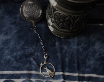 cat tea ball loose leaf infuser strainer