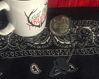 Reaper tea ball loose leaf tea infuser strainer