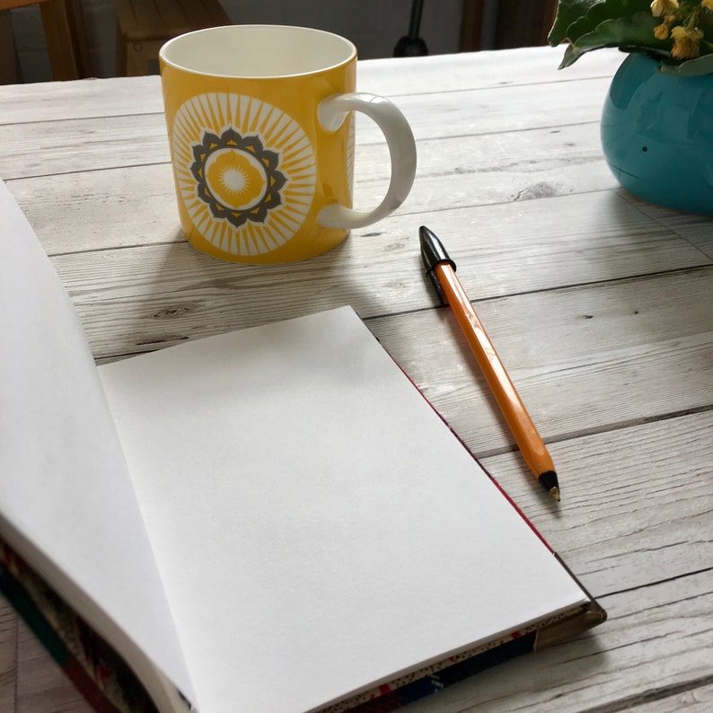 Personalised A6 Notebook Tartan Book Blank Notebook Pocket Etsy UK