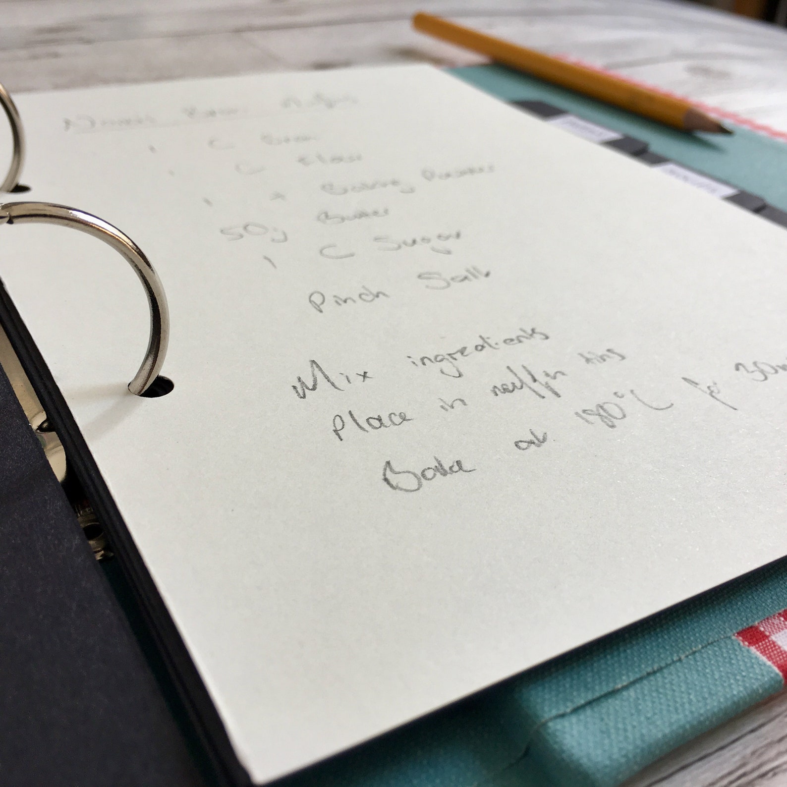 A4 Recipe Folder Yellow Recipe Binder Personalised Recipe Etsy UK