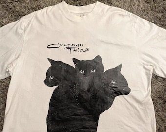 Camiseta Gildan Vintage Dream Pop con estampado de gato