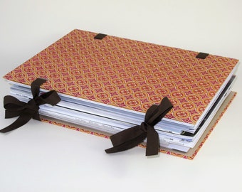 Portfolio for A4 sheet sizes, stretch folder, collection folder