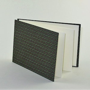 LEPORELLO Photo-Fanfold, Horizontal Format, Cover CHIYOGAMI "Sternblumen"