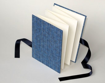 LEPORELLO Photo-Faltbook CHIYOGAMI Design "Fabric Look"