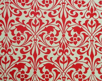 Italiaans Papier - CARTA VARESE Design R190 - "Zierornament rot"