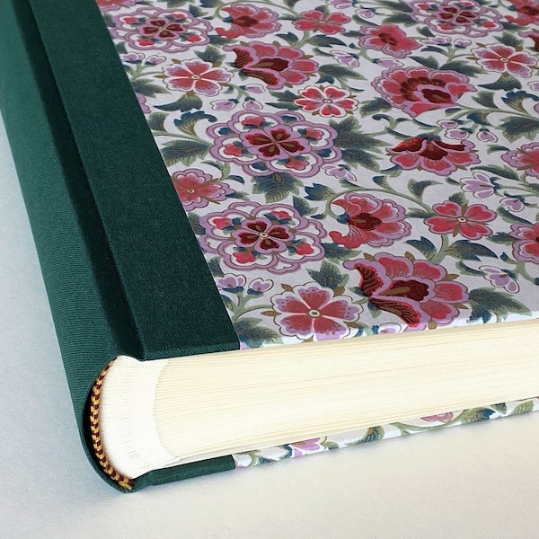 Photo Album 24x30,5 cm (10x12") - Cover CHIYOGAMI Design "Magic Blooms Rose"