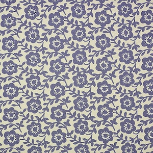 Italian Paper - CARTA VARESE Design B101 - "Rosa Canina blau"