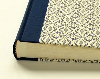 Photoalbum 9"x 9" (23x23cm) - Cubierta italiana CARTA VARESE diseño "Lily Ornament"