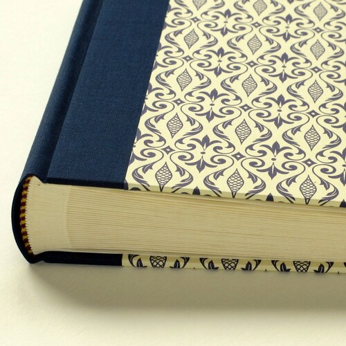 Photoalbum 9"x 9"(23x23cm) - Cover italian CARTA VARESE design "Lily Ornament"