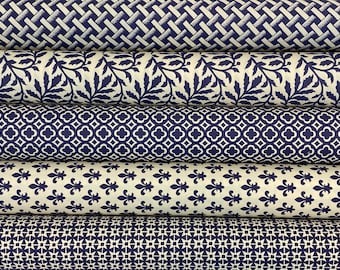 Italiaans papier - Carta Varese-set "Blau"