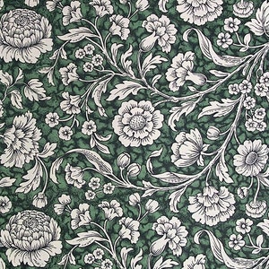 Italian Paper - CARTA VARESE Design 283 - "Blumenteppich green"