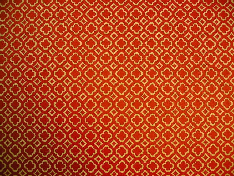 Italian Paper CARTA VARESE Design R45 Palazzo red image 1