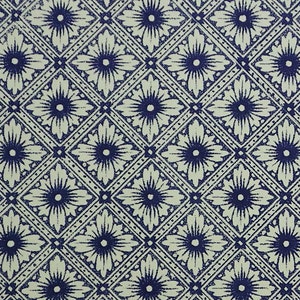 Italian Paper - CARTA VARESE Design CV132 - "Stellafiore blu"