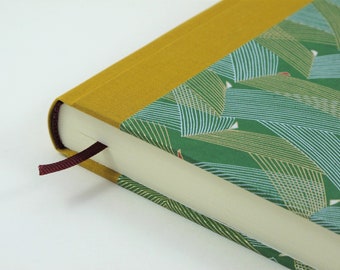 Notebook / Diary CHIYOGAMI 15x21cm (6"x8") 288 p. design "Gold Strings 3"