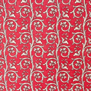 Italian Paper - CARTA VARESE Design 305 - "Ranken rot"