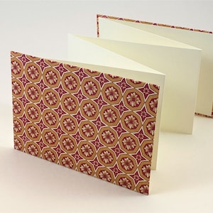 LEPORELLO Photo-Fanfold, Horizontal Format, cover Italian Paper CARTA VARESE