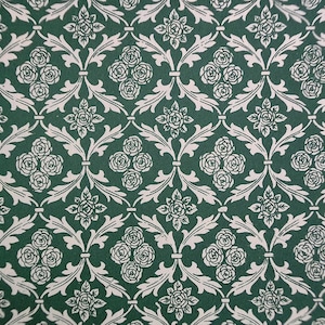 Italian Paper - CARTA VARESE Design V151 - "Empire grün"