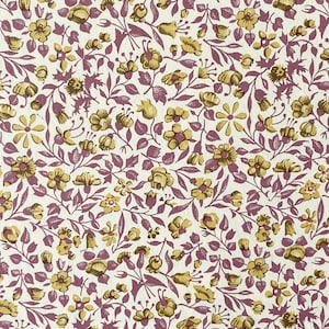 Italienisches Papier Carta Varese - Dekor *Blumenwiese lila*