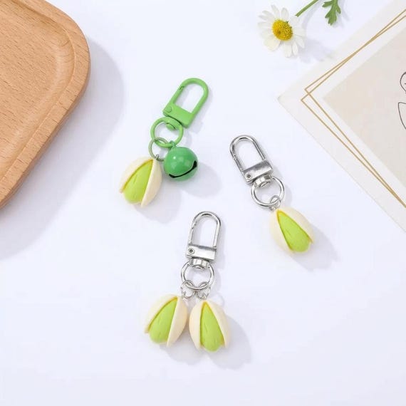 Silicone Charm Keychain