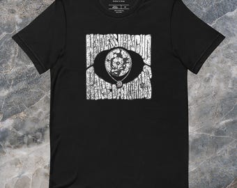 Rage of Aquarius Graphic T-Shirt | Distressed Zodiac Streetwear | Original Art Tee