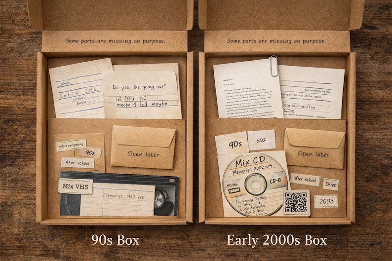Ultimate 90s & 2000s Throwback Custom Nostalgia Memory Box - Etsy
