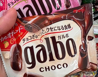 Meiji Galbo Chocolate Assortment: Black, Strawberry, White, Matcha Flavors (Imported from Japan)