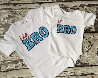 Chemises ou body de frère ou de sœur- Grand ou petit frère- Body de bébé garçon- T-shirt pour tout-petits- T-shirt d’annonce de grossesse- Accessoires photo