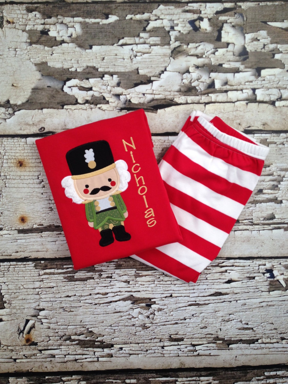 Nutcracker Christmas Pjs Nutcracker Pajamas Boy Pajamas Etsy