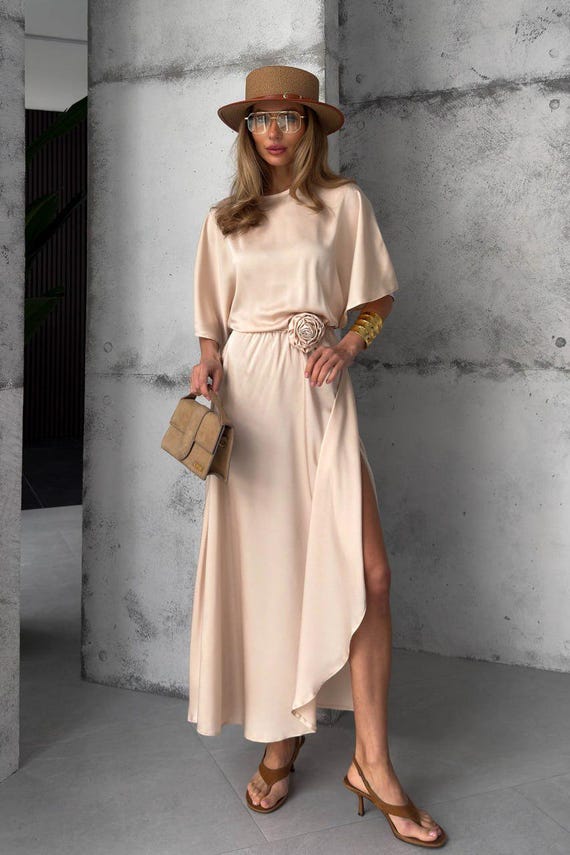 dresses modest women Colette maxi dress – JanieLanie Bebe Women's Embellished Strapless Category_Rehearsal Dinner Colour description Size:32W/34L