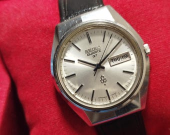 Vintage Rare Seiko Quartz QT 38 Grand Seiko Series 39MM 3803 7020 June 1973 JDM